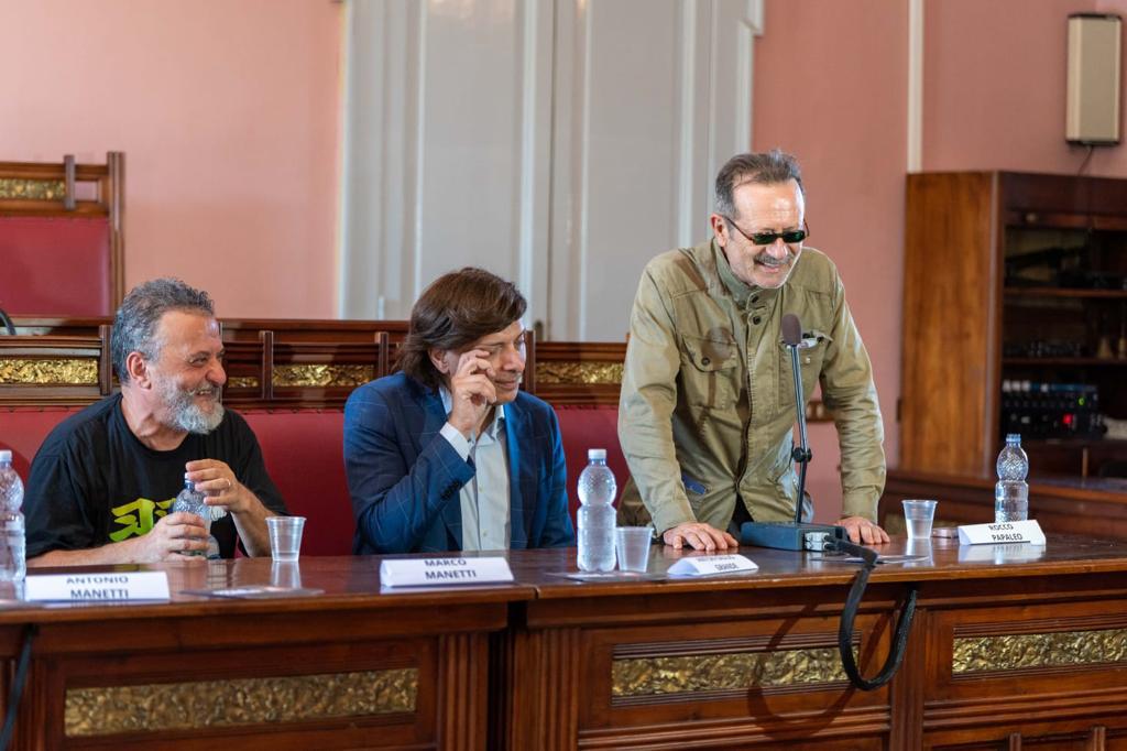 Concluse le riprese del film “U.S. PALMESE” dei Manetti bros