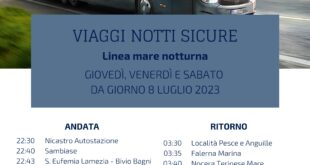 notti sicure_orari