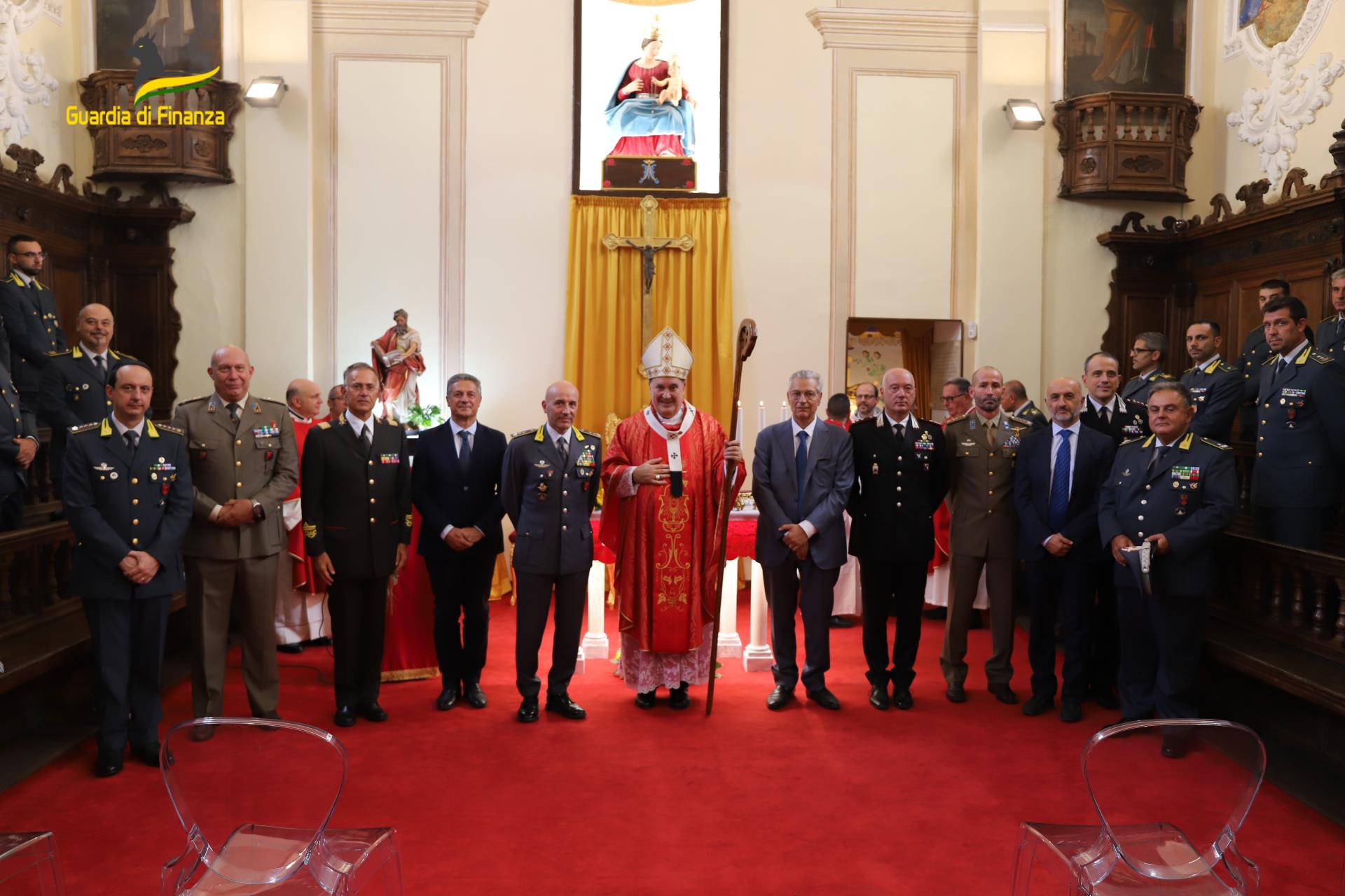 A Catanzaro la Guardia di Finanza celebra la ricorrenza di San Matteo Apostolo ed Evangelista, Santo Patrono del Corpo