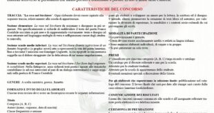 La rosa nel bicchiere_locandina concorso scuole
