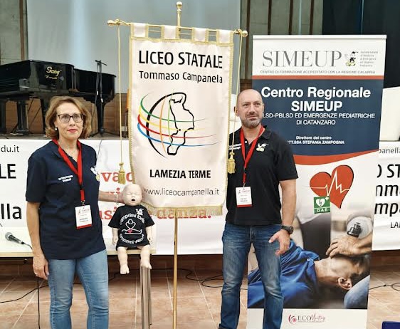 Il Liceo "T. Campanella" di Lamezia Terme è ufficialmente Istituto Cardioprotetto