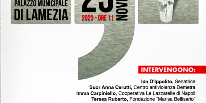 Locandina Evento 23 Novembre Su Donne Poesia Costabile