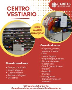 Locandina Centro Vestiario