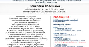 Invito Seminario Conclusivo Proggeto Inca Inail