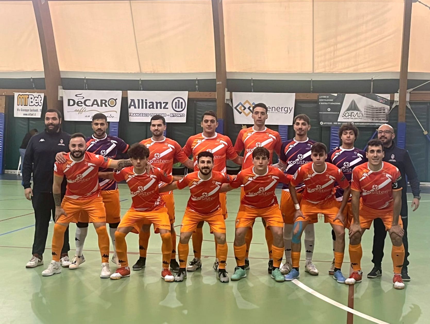 Ecosistem Lamezia Soccer, il 2024 inizia con una vittoria per gli orange