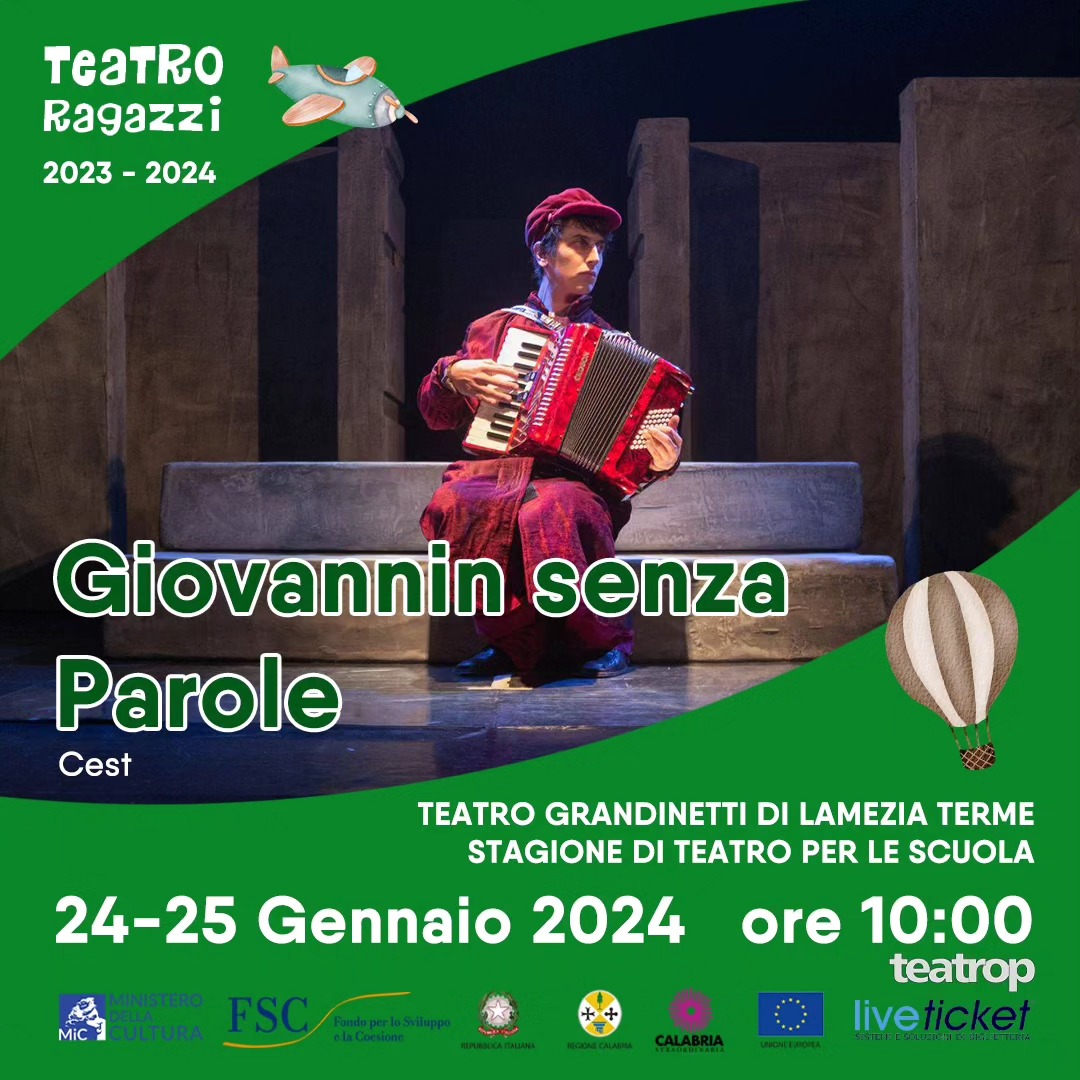 Ritorna il Teatro Ragazzi con lo spettacolo “Giovannin senza parole”. Un’occasione per riflettere sulla forza delle parole e delle regole