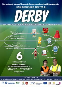 AMA Calabria, a Lamezia Terme l’importanza della tutela ambientale con “Derby”