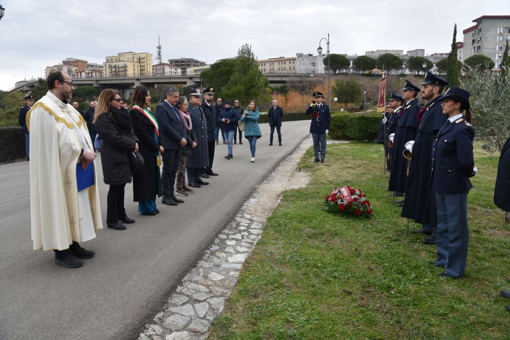 Catanzaro, commemorato il Commissario di Pubblica Sicurezza Giovanni Palatucci, Questore reggente di Fiume