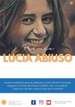 Premio Speciale “Lucia Abiuso” contro il cyberbullismo. Al via la fase di votazione su Facebook, Instagram e YouTube delle opere in gara realizzate dagli studenti