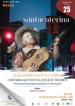 A Locri il giovane talento della chitarra battente Alessandro Santacaterina
