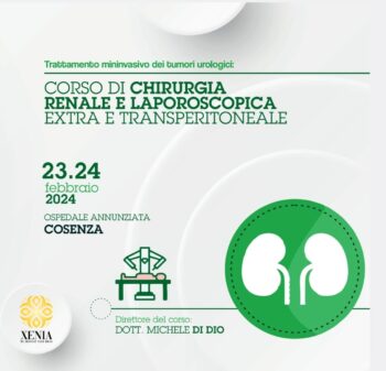 All'ospedale di Cosenza il corso di chirurgia prostatica robotica e laparoscopica. Quattro giorni di corsi organizzati dal dottor Di Dio ed il provider Xenia