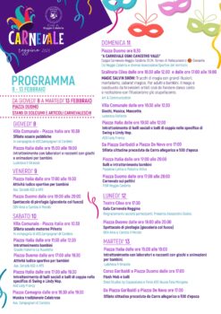 Il programma del Carnevale Reggino con momento clou il Galà di lunedì 12 febbraio al Teatro Cilea