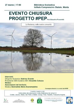 A Maida l'evento conclusivo del Progetto Pep (Modello di valorizzazione di territori e comunità)