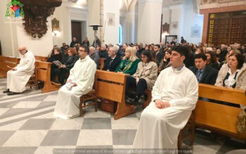 Lamezia Terme, il vescovo conferisce Accolitato ad un Diacono permanente e a due Seminaristi