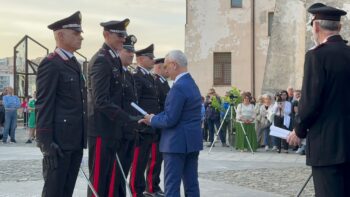 A Catanzaro la cerimonia del 210° annuale della fondazione dell’Arma dei Carabinieri