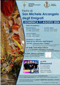 Tutto pronto per la festa di San Michele Arcangelo a Platania