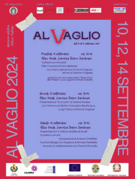 Lamezia, dal 10 al 14 settembre ritorna "Al Vaglio": tutti gli incontri e gli ospiti