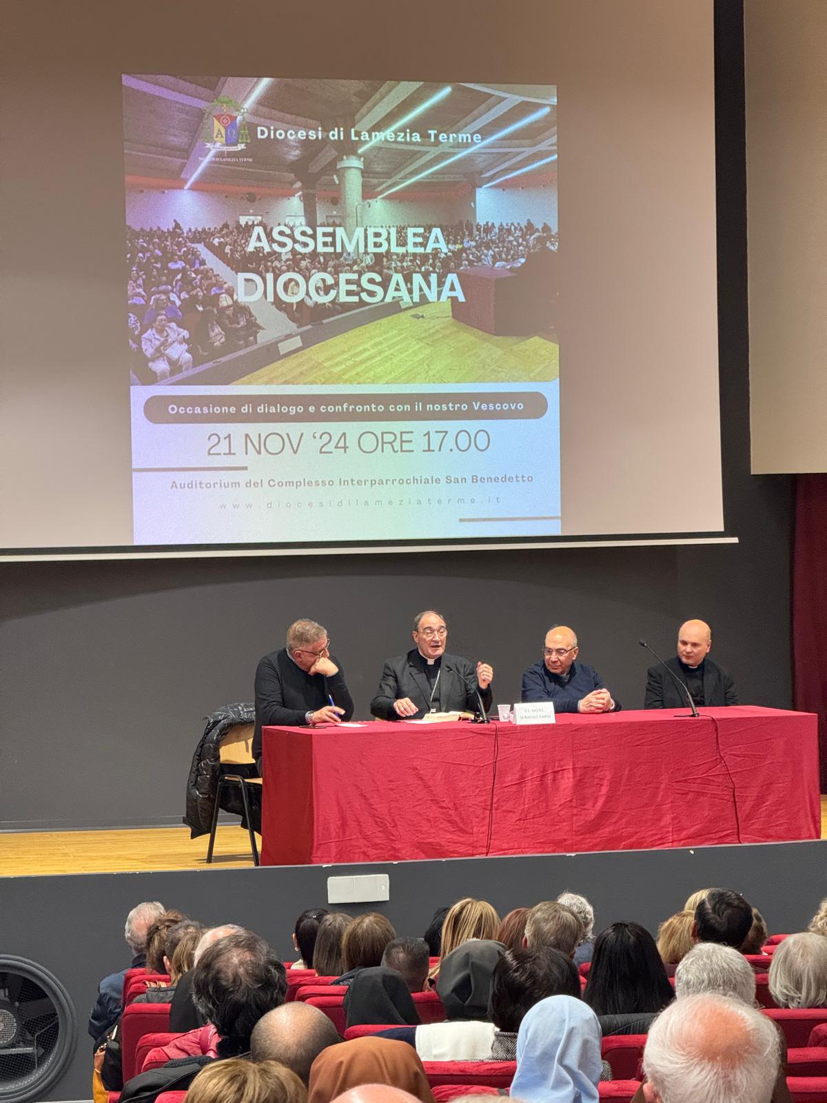 Lamezia, ieri l’Assemblea Diocesana, il vescovo Parisi: 'La nostra visione di una Chiesa attrattiva e profetica'