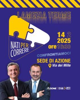Il 14 febbraio a Lamezia il segretario di Azione Carlo Calenda