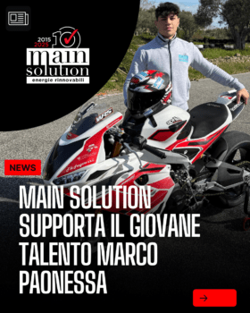 Main Solution investe sul giovane talento calabrese Marco Paonessa