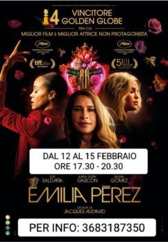 Lamezia, dal 12 al 15 febbraio al Teatro Costabile proiezione speciale del film "Emilia Pérez"