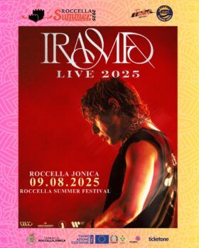 Roccella Summer Festival 2025, Irama in concerto il 9 agosto al Teatro al Castello di Roccella Jonica