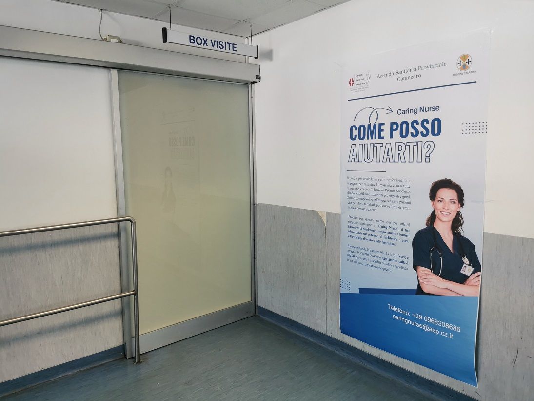 ASP Catanzaro: il “Caring Nurse” attivo anche nell'Ospedale di Lamezia Terme