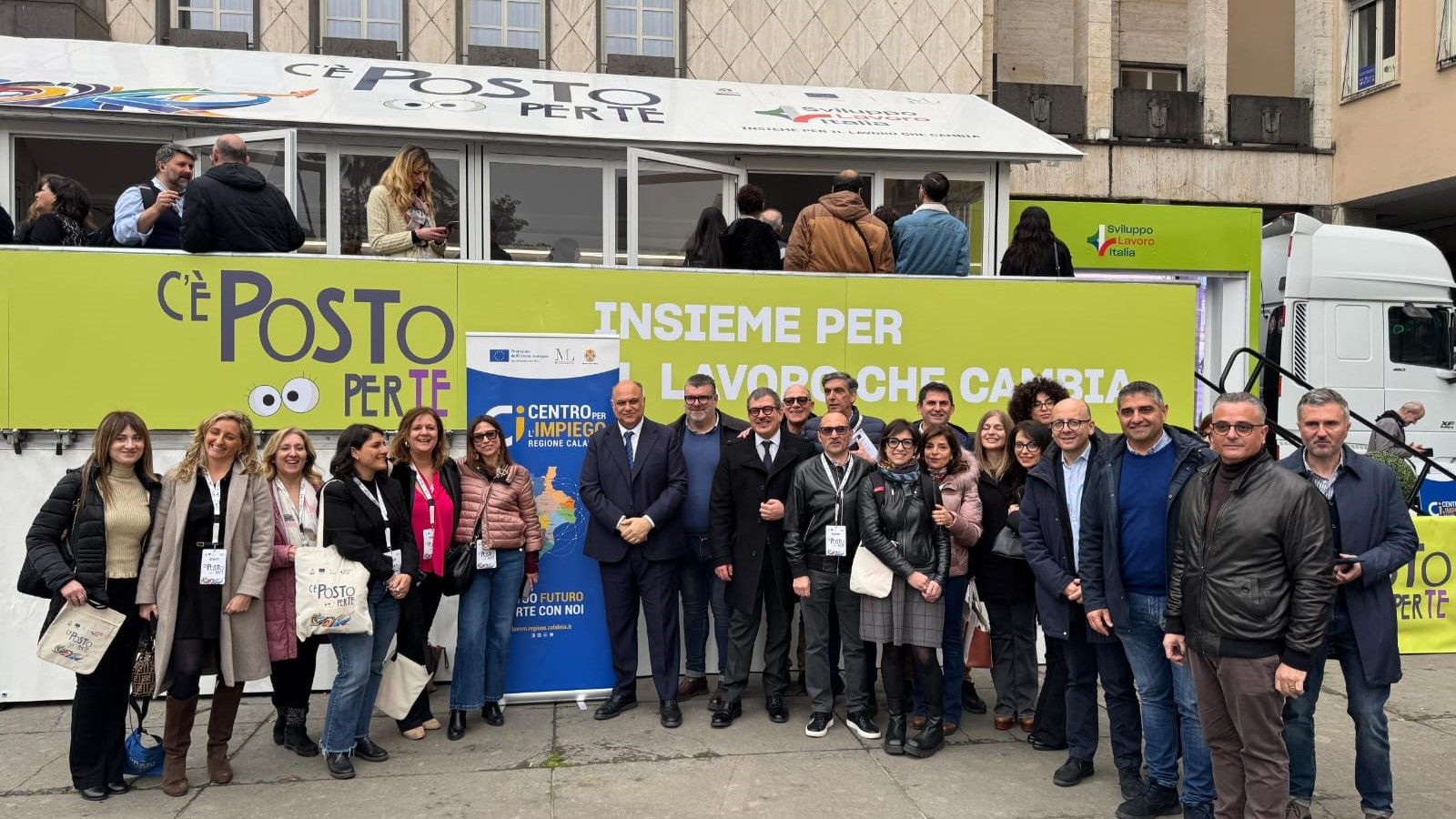 Partito da Cosenza il tour di “C’è Posto per Te”, oltre 30 le aziende alla ricerca di 900 posizioni lavorative