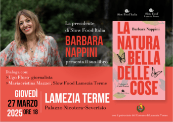 A Reggio Calabria e Lamezia Terme la presentazione del nuovo libro di Barbara Nappini: La natura bella delle cose