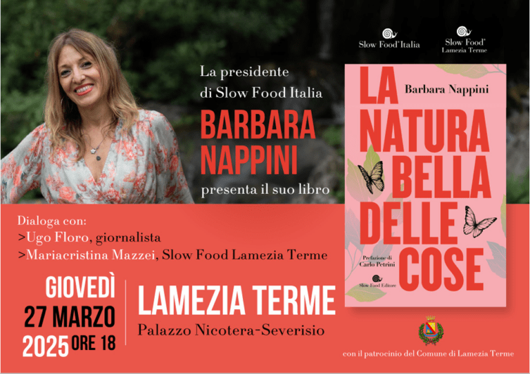 A Reggio Calabria e Lamezia Terme la presentazione del nuovo libro di Barbara Nappini: La natura bella delle cose