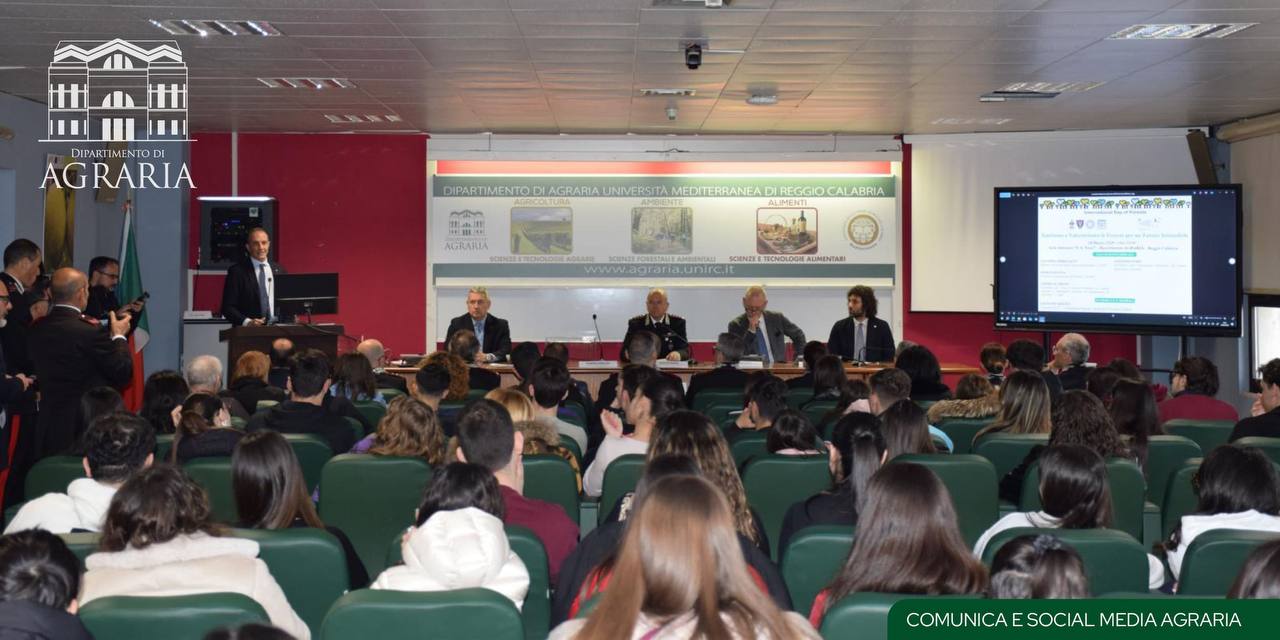 Al Dipartimento di Agraria dell’Università Mediterranea due giorni di eventi divulgativi: focus su verde urbano, salute e tutela delle foreste