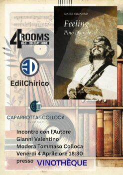 Lamezia, il 4 aprile presentazione libro "Feeling" su Pino Daniele