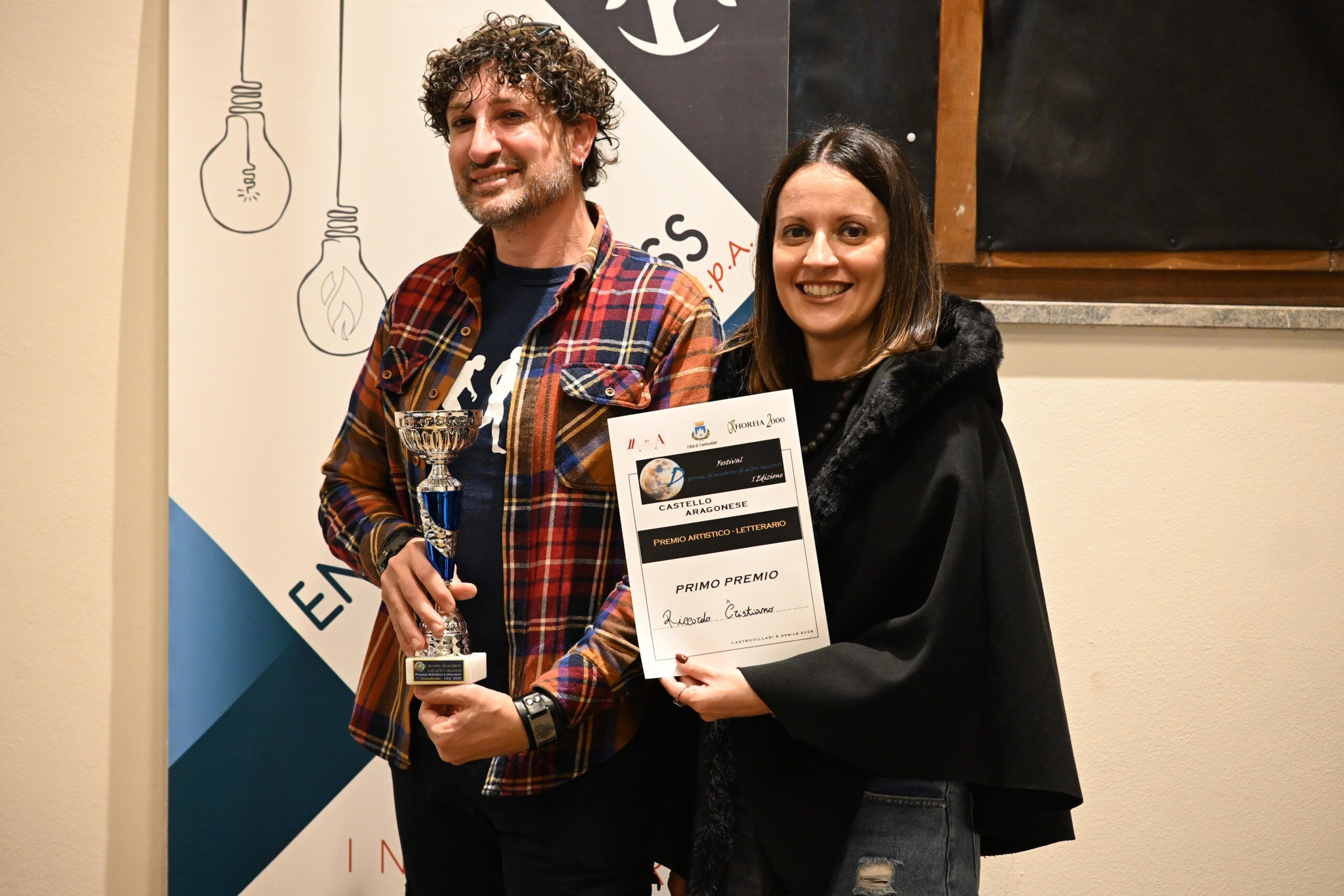 Premio letterario Internazionale “Di terrore, di mistero e di altri racconti”, primo premio per lo scrittore Riccardo Cristiano con “La compagnia del lupo”