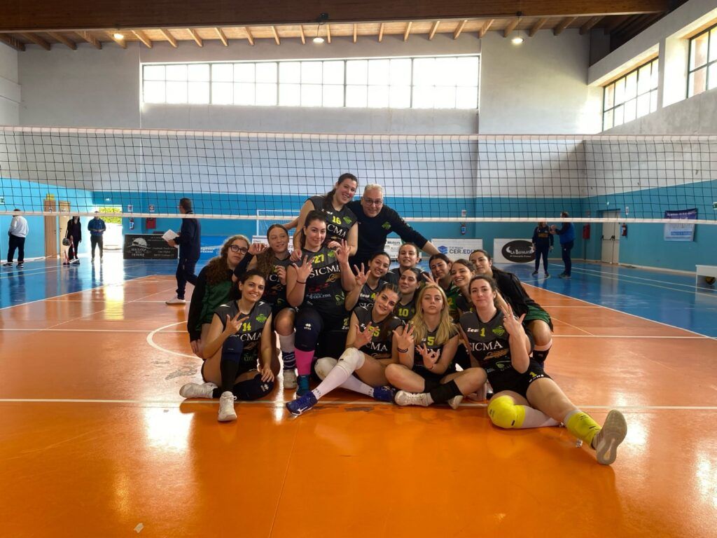 Vittoria della Sicma Volley contro la Raffaele Lamezia