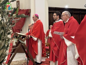 Lamezia, il vescovo Parisi celebra la domenica delle Palme