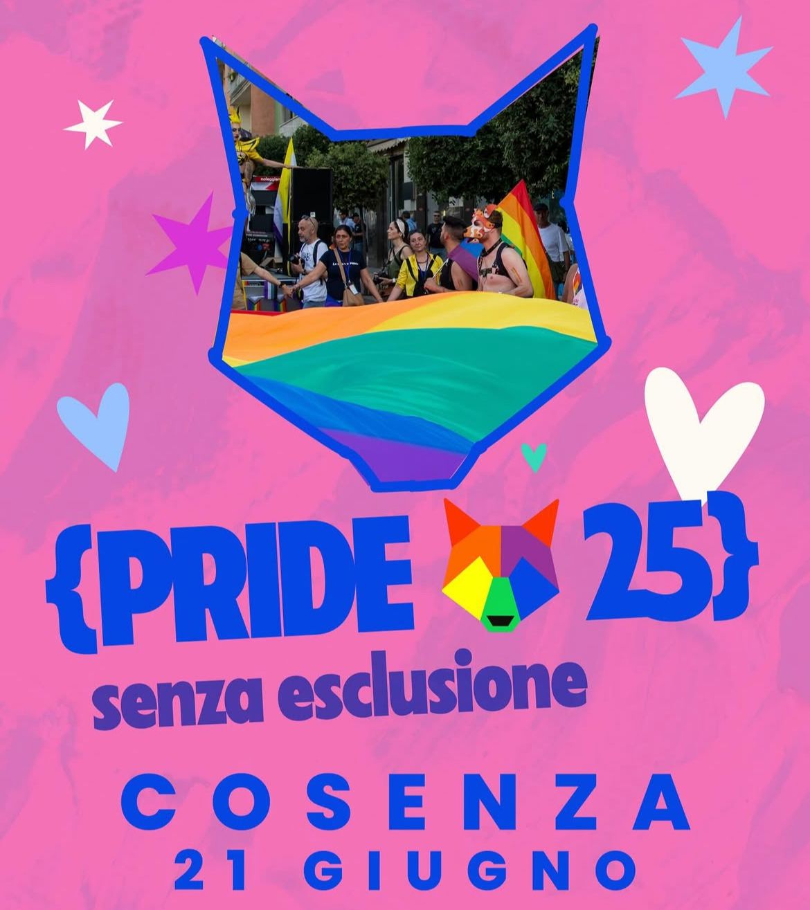 Il 21 giugno torna il Cosenza Pride 2025