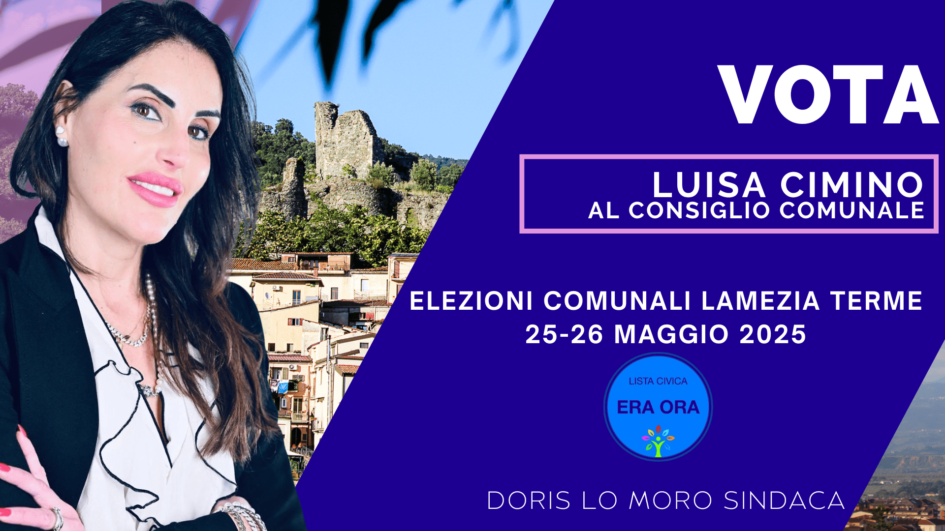 Lamezia, Luisa Cimino al consiglio comunale a sostegno di Doris Lo Moro 
