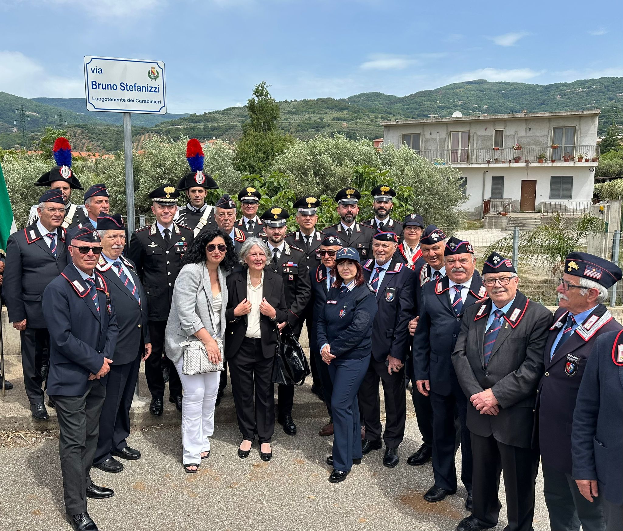Lamezia, intitolata una via a Bruno Stefanizzi, già Comandante della Stazione dei Carabinieri di Sambiase