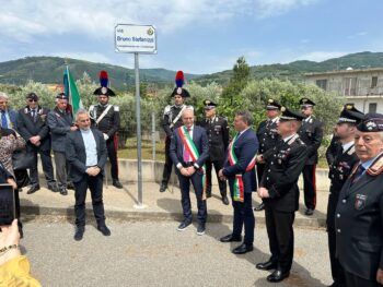 Lamezia, intitolata una via a Bruno Stefanizzi, già Comandante della Stazione dei Carabinieri di Sambiase