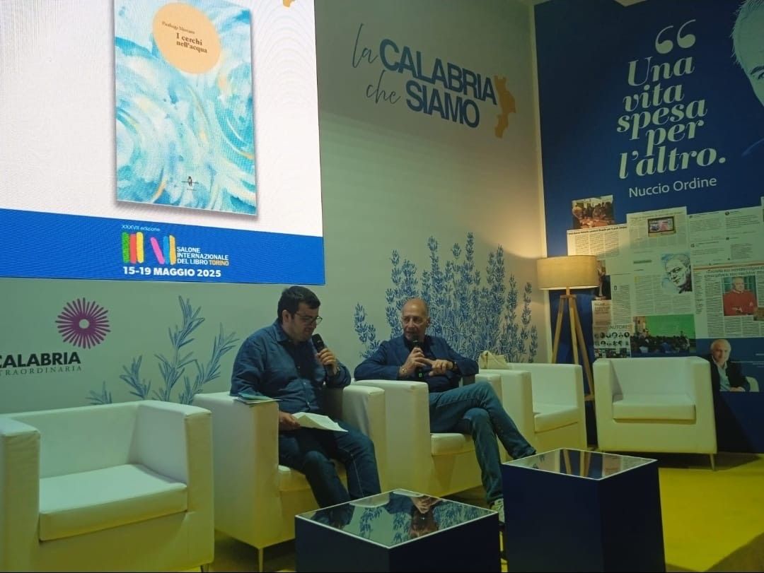 Il lametino Pierluigi Mascaro tra i protagonisti calabresi del Salone del Libro di Torino