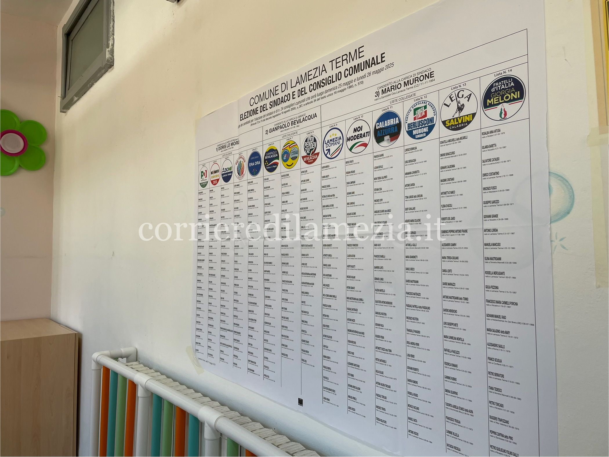 Affluenza in calo in Calabria, alle 19 a Lamezia Terme ha votato il 35,10% degli elettori