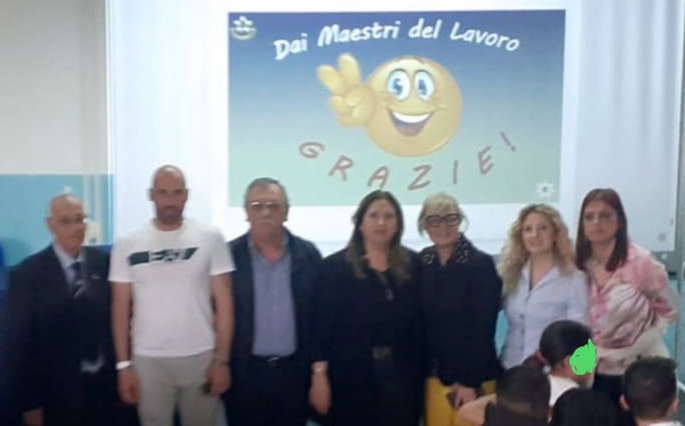 Lamezia, incontri formativi sulla sicurezza con i maestri del lavoro all’Istituto comprensivo “Gatti Manzoni Augruso”