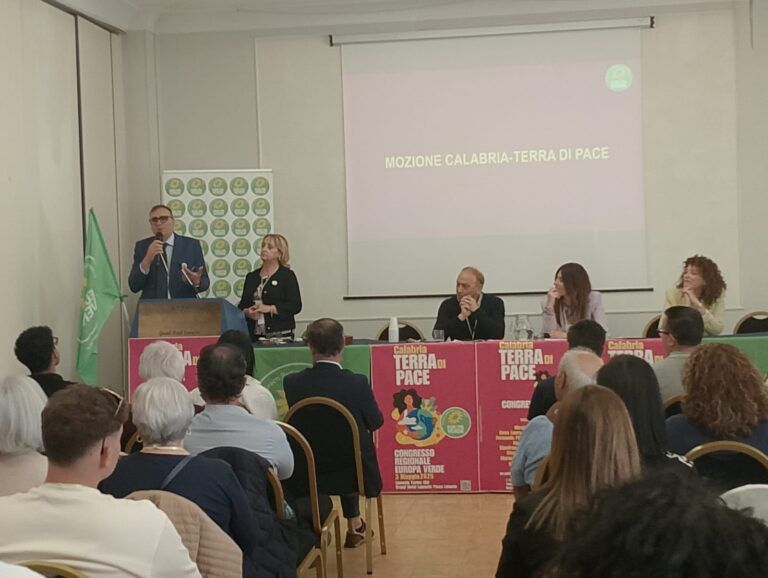 Lamezia, Europa Verde-Verdi: celebrato il congresso regionale, eletti i nuovi co-portavoce Campana e Cosentino
