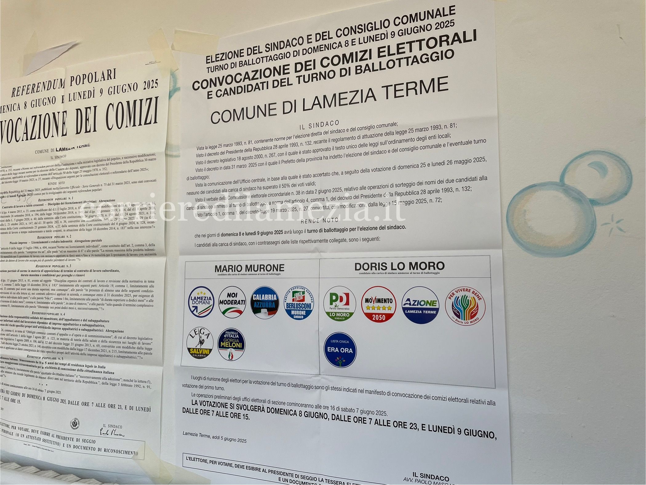 Lamezia, alla chiusura dei seggi al ballottaggio affluenza del 45,12%