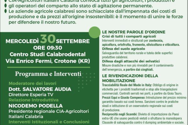 CIA mobilitazione