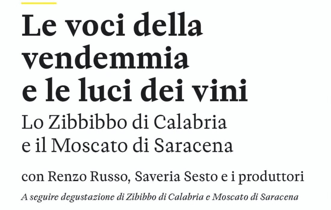 Sciabaca Festival, Saracena porta a Soveria Mannelli il suo Moscato: non solo vino, ma racconto di comunità, identità e Calabria autentica