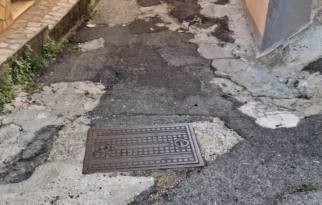 Lamezia, strade dissestate nel rione Cafaldo: Cristiano e Villella chiedono il rifacimento del manto stradale